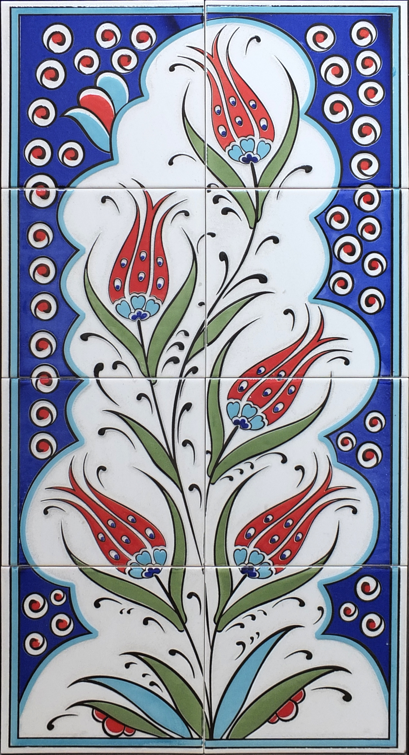 40X80 cm Çini Pano-3